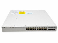 Cisco Switch C9200L-24T-4X-A 24 Port Gigabit PoE Switch 128Gbps 4x10G Uplink untuk Switch Jaringan Akses Perusahaan