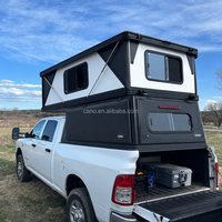 Excelente Unidad de Campamento Abierta para Camioneta, Ahorra Espacio, Cabina Resistente al Desgaste para Vacaciones de Campamento con Vistas al Lago