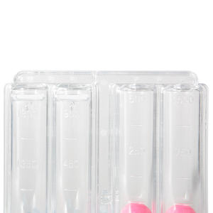 Spiromètre incitatif transparent certifié ISO de qualité médicale à 4 boules - Entraîneur respiratoire pour l'expansion pulmonaire et la thérapie de la DCP - Product Image 3