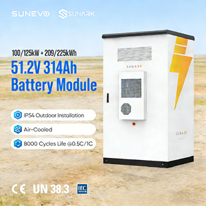 Système de stockage d'énergie tout-en-un Sunark 125 kW 225 kWh, conteneur BESS, batterie solaire 8000 cycles - Product Image 1