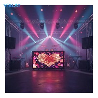 Écran LED en forme de U VISLAT pour DJ, intérieur/extérieur, P1.53, P2.5, P1.86, P2, écran LED numérique pour table de DJ, pour KTV et bar