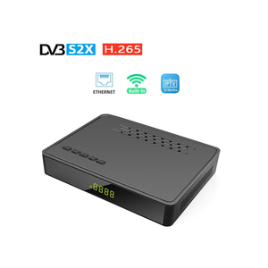 <span class=keywords><strong>Decodificador</strong></span> de TV <span class=keywords><strong>Satelital</strong></span> MeeCast Free Air DVB-S2X Hevc con WiFi/Ethernet RJ45 Integrado, Receptor de TV Digital HD 1080P, Compatible con DLNA - Product Image 1