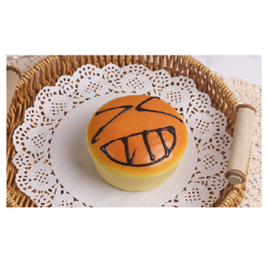 Jouets anti-stress en PU, forme de gâteau de sésame noir et blanc, petits, ronds, à remontée lente, jouets à presser pour enfants - Product Image 4