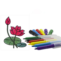 Boîte d'emballage avec LOGO personnalisé stylo de couleur de l'eau de pulvérisation marqueurs d'aérographe pour enfants