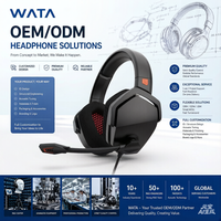 Nouveautés N16 Casque de jeu sans fil personnalisé avec son de qualité, écouteurs supra-auriculaires 50 mm, réduction active du bruit 5.0, bandeau DJ et éclairage RGB