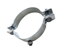 Pince de fixation pour poteau, galvanisée à chaud, verrouillable, pour distribution d'énergie électrique, vente en gros, commande en gros, approvisionnement direct usine
