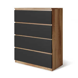 Commode moderne de chambre à coucher en carton à quatre portes de haute qualité - Product Image 3