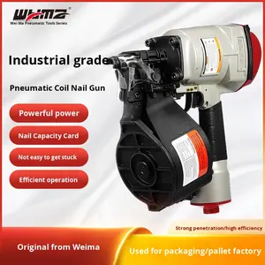 Бренд Weimai, оптовая продажа, WEMA, WM-CN80 Алюминиевый пневматический пистолет для маникюра в деревянной коробке, для деревообработки, 2 1/2 дюйма, 6 дюймов - Product Image 5