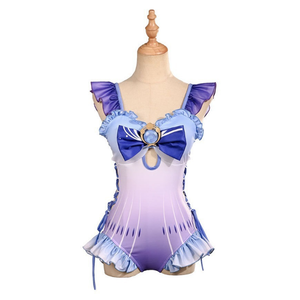 Disfraz de Cosplay de <span class=keywords><strong>Ganyu</strong></span> para Mujer, Material de Poliéster de Alta Calidad, Anime, Fiesta de Halloween - Product Image 1