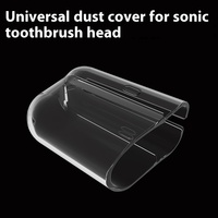Couvercle de brosse en plastique jetable anti-poussière pour brosse à dents électrique sonique à poils moyens utilisé à la maison avec poignée universelle