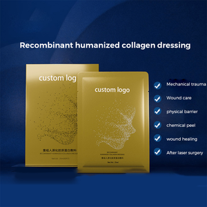 Rekombinant Kolajen Pansuman, Üst Düzey Tıbbi Steril Biyoaktif Kolajen Yüz Maskesi Pansumanı, Onarım ve Cilt Bakımı İçin - Product Image 2