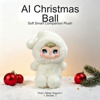 Robot en peluche IA éducatif et de divertissement, poupée musicale télécommandée, jouet en peluche pour Noël, cadeau d'anniversaire pour enfant
