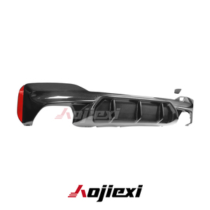 M5 Phong Cách Sợi Carbon Khuếch Tán Phía Sau Cho BMW 5 Loạt <span class=keywords><strong>G30</strong></span> 540i M550i F90 M5 2017 + Phía Sau Bumper Splitter Lip Hight Chất Lượng Cơ Thể Kit - Product Image 5