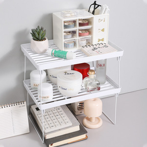 <b>Kitchen</b> Storage <b>Rack</b> Foldable 1 Tier For Stationery Small Medium Large Size - Product Image 2