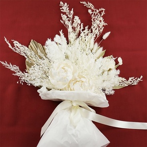 Ramo <span class=keywords><strong>de</strong></span> Flores Secas Naturales al por Mayor con Arreglos <span class=keywords><strong>de</strong></span> Rosas Preservadas para Decoración del Hogar y Ramos <span class=keywords><strong>de</strong></span> Boda - Product Image 4