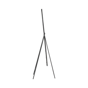 Specchio da terra rettangolare con cornice in metallo su supporto, a figura intera, per camera da letto, dormitorio, bagno, ufficio, decorazione. - Product Image 3