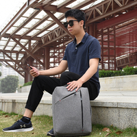 Mochilas de viaje escolar de gran capacidad personalizadas, superventas, bolsas impermeables para ordenador portátil de negocios, cremallera de poliéster, logotipo personalizable