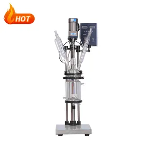 Top Grade Mini Pyrolysis Glass Reactor for Lab