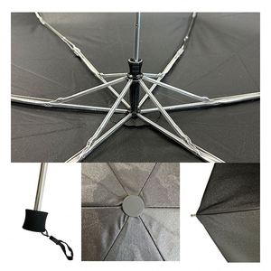 Sombrilla Compacta Ultraligera de 6 Varillas, Práctica y Conveniente, para Sol y Lluvia - Product Image 4