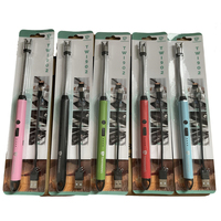 Briquet électrique USB sans flamme, flexible, rechargeable, coupe-vent, à arc, pour bougies, barbecue, en métal, moderne, décoratif, pour le camping