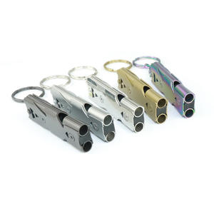 Silbato de Rescate Portátil de Acero Inoxidable, Impermeable, para Todas las Estaciones, Herramienta Esencial para Campismo, Senderismo, Supervivencia en Exteriores y Emergencias - Product Image 3