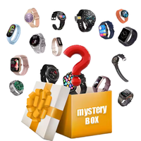 Boîte mystère d'électronique 3C avec montre connectée et écouteurs TWS – Cadeau surprise aléatoire pour le festival de la chance