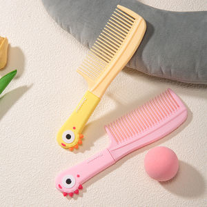 LMLTOP pettine di plastica di alta qualità per capelli di dinosauro giallo rosa rosa con logo SY751 - Product Image 5