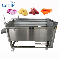 Multifunctionele kleine uienschilmachine, radijsreiniger, aardappelborstel, wasmachine, wortel- en gember schiller, aardappelwas- en schilmachine