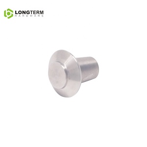 Furniture Hardware Round Solid Drawer <strong>Door</strong> Small Pull Stainless Steel Kitchen Cupboard Cabinet <strong>Knob</strong> Handle - Product Image 6