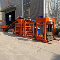 Machine de fabrication de blocs de pavés creux entièrement automatique LONTA QTJ4-25 pour blocs de 4, 5, 6, 8, 9 pouces, en béton et ciment