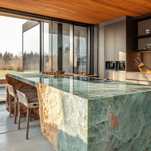 Renovación de Mansiones de Lujo, Juego de Comedor de Mármol Ecológico Moderno de Alta Gama Personalizado, Solución Completa de Almacenamiento Songdesign - Product Image 1