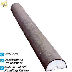 บัวปูนปั้น EPS ความหนาแน่นสูงสำหรับตกแต่งผนังภายนอก น้ำหนักเบา ทนไฟ ออกแบบตามสั่ง สำหรับบ้านพักอาศัย โรงแรม โรงพยาบาล - Product Image 3