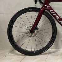 Vélo de route GIOO F3 en fibre de carbone Toray T800 anodisée, freins à disque 700c, rayons Sapim Cx-ray, 45 mm, 1280 g, finition mate, 21H, clincher tubeless