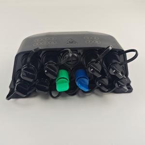 IP 68 FTTH sợi quang hộp phân phối với 10 lõi <span class=keywords><strong>1</strong></span>:9 Nap cajas Mini SC preconnected Tương thích với 4G Wi-Fi 3G GSM GPRS - Product Image 1