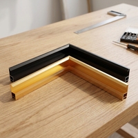 Profilé d'extrusion moderne en aluminium 6063 T5 pour miroir LED de salle de bain