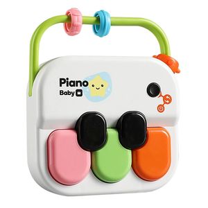Piano musical multifonctionnel à 13 touches, clavier électronique d'apprentissage précoce pour jeu interactif et exploration musicale pour débutants - Product Image 1