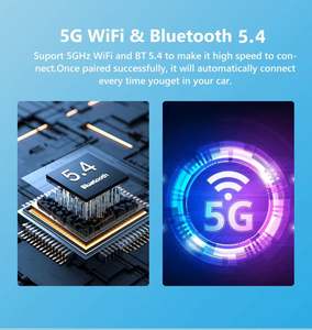 UBENIT TAB06 Adaptateur universel sans fil intelligent pour voiture CarPlay & Android Auto Support Bluetooth Dongle USB portable - Product Image 5