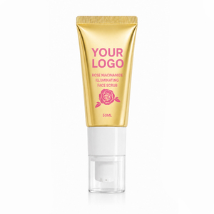 Exfoliante Facial <span class=keywords><strong>Iluminador</strong></span> con Niacinamida y Extracto <span class=keywords><strong>de</strong></span> Rosa, 50g, Personalizable con Logotipo, Exfolia Suavemente, Purifica en Profundidad los Poros, Limpia, Suaviza e Ilumina - Product Image 6