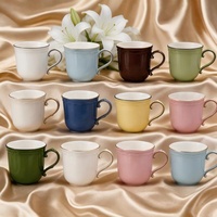 Tasse à thé en porcelaine fine, mug à café, style européen vintage floral, vaisselle en céramique de luxe de style italien pour le thé de l'après-midi, décoration, cadeau