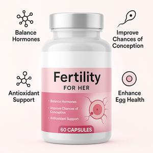 Cápsulas de Nutrición Prenatal para la Fertilidad, Apoyo Reproductivo Unisex, Equilibrio Hormonal, Salud del Óvulo, Suplemento de Apoyo Inmunológico, 60 Unidades - Product Image 5