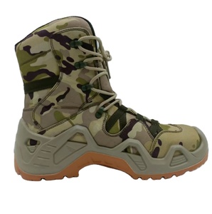 Bottes tactiques de camouflage robustes TSB07 personnalisées, pointures 39-47, pour la chasse, le camping, le travail en extérieur, anti-perforation et anti-écrasement - Product Image 1