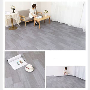 Suelo de Vinilo PVC Moderno, Gris, para Interiores, Impermeable, Autoadhesivo, en Rollo, Resistente al Desgaste, Antideslizante, con 5 Años de Garantía, para Uso en el Hogar y la Oficina - Product Image 2