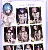 Cartes à collectionner Star Dream Candy Waifu, cartes d'art de personnage de fille anime, cartes à échanger avec estampage à chaud de forme spéciale, vente en gros