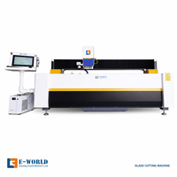 Machine de gravure laser sur verre EWORLD, sablage, puissance 120W, 380V, utilisation facile, zone de travail 2500x1300mm, aspiration des poussières
