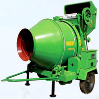 Nouvelle bétonnière JZC350 2 sacs diesel, petite bétonnière portable pratique