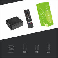 Nuevo Lemon TV Mini Android 12 TV Box Allwinner H618 Quad Core Ram 2G Rom 16GB 2,4/5G WIFI6 BT Voice Remote Lemon TV Set Top Box