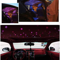 Directo de fábrica LED 7W 16W Fibra óptica Starlight Headliner Kit Car Roof Ceiling Star Car Roof Ceiling Light