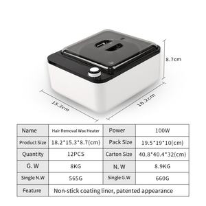 Máquina de Depilación Eléctrica 2 en 1, Calentador de Cera, Nueva Máquina de Cera Depilatoria - Product Image 4