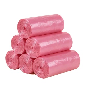 Sacs poubelles jetables Huamaohengchun en PE avec soufflets latéraux, 22 pièces, non parfumés, noirs, pour salle de bain, cuisine, chambre, salon - Product Image 1