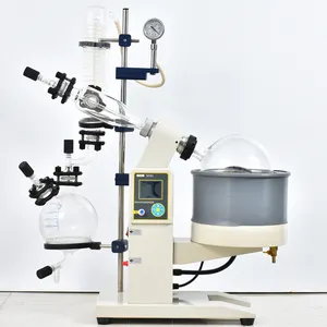 Laboratory Rotating Evaporator Lab Scale Mini Distillation Unit 5 Liter Rotary Evaporator Glassware